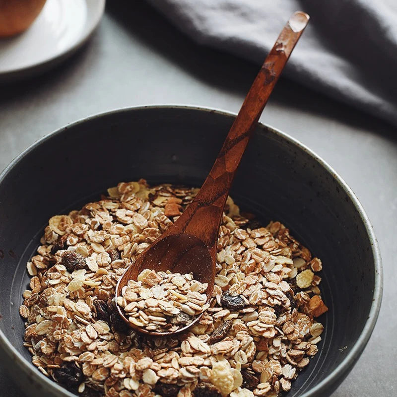 Handmade Wooden Soup Spoons – 4pcs Set